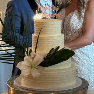 Mr. & Mrs. Labossiere Cake Topper